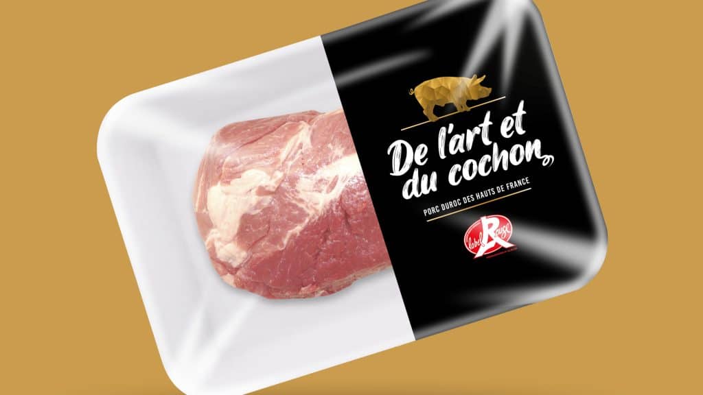 Mockup de l'art et du cochon